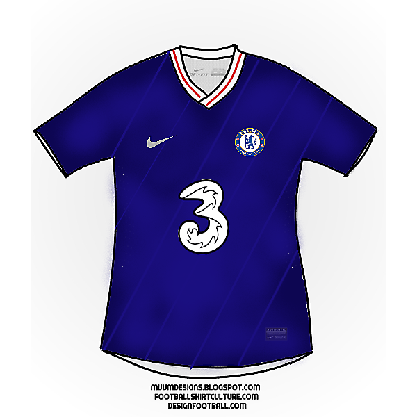 Chelsea 2020/21 Home kit Design Concept