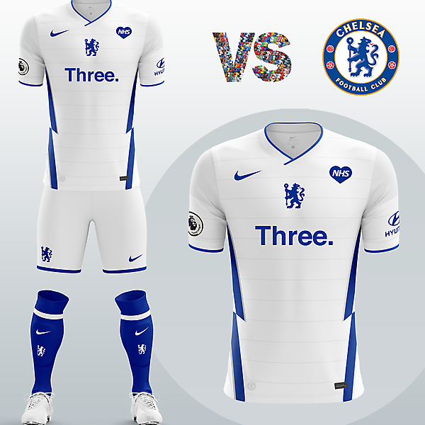 Chelsea FC Away kit with Nike (Concept 2020/21)