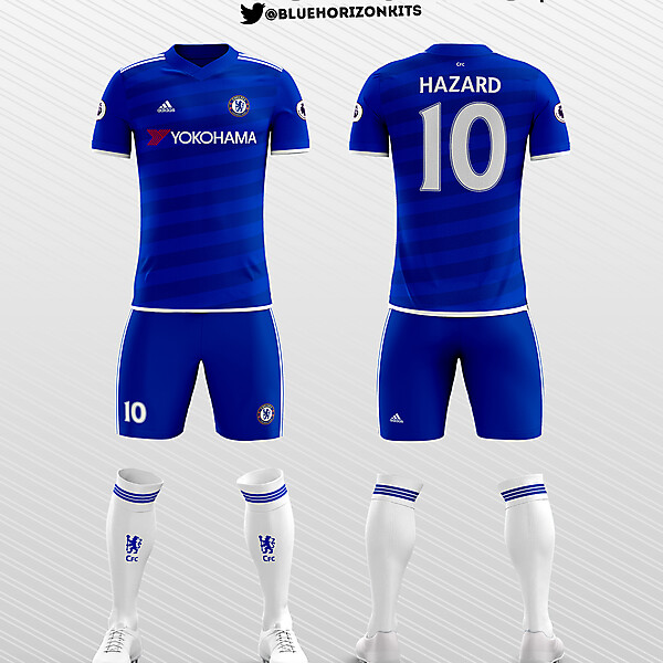 Chelsea FC Home Kit 2016-17 (Adidas)