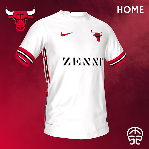 CHICAGO BULLS CONCEPT SOCCER HOME JERSEY