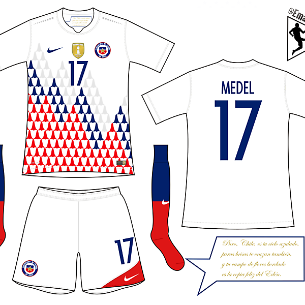 Chile - Away kit