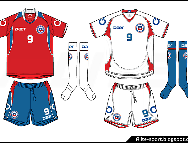 Chile Daer Home and Away Kits