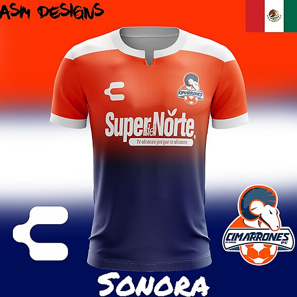 Cimarrones de Sonora Charly 2018 Home kit