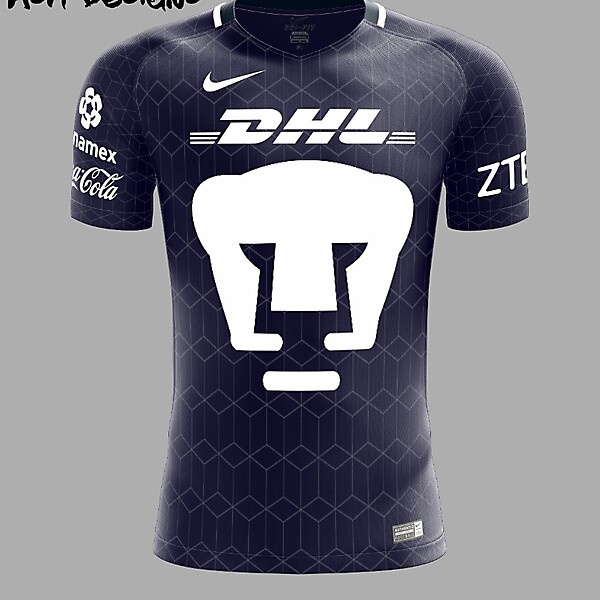 Club Universidad Nacional Nike 2018 Home Kit