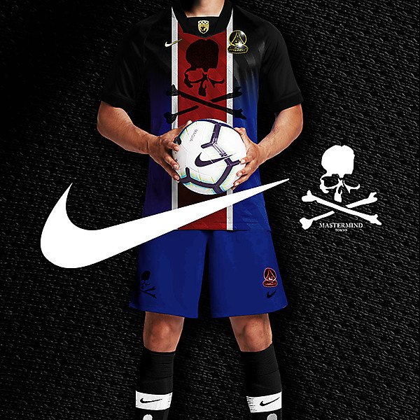 Concept PSG x Nike x MASTERMIND World collab