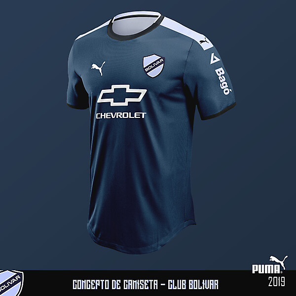 Concepto de camiseta - Club Bolívar - Puma 2019