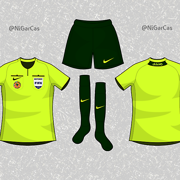 Copa América 2015 Referee kit