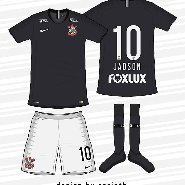 Corinthians 2018-19 Away Kit (According to leaks)