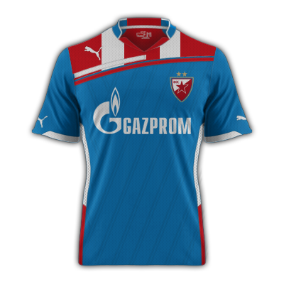 FK Crvena zvezda 3rd kit
