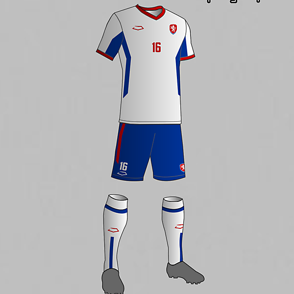 Czech Republic National Football Team Away Kit 2016