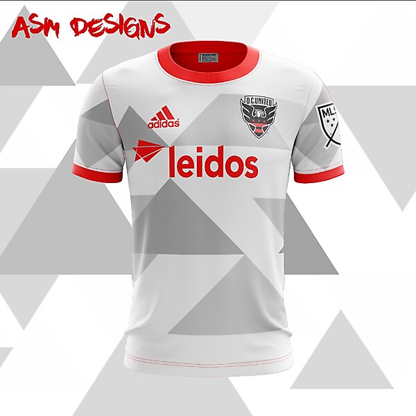 D.C. United Adidas 2018 Home Kit