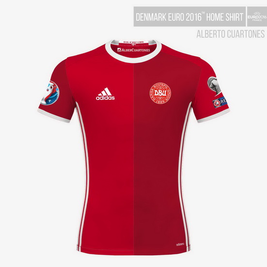 Denmark UEFA EURO 2016™ Home Shirt