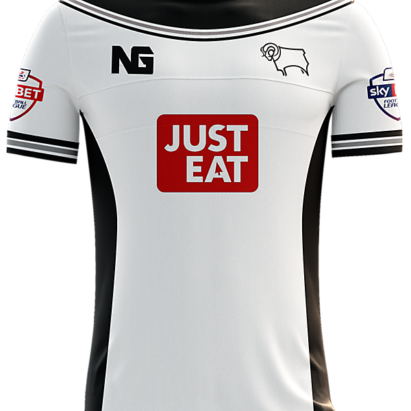 Derby County Home Jersey concept