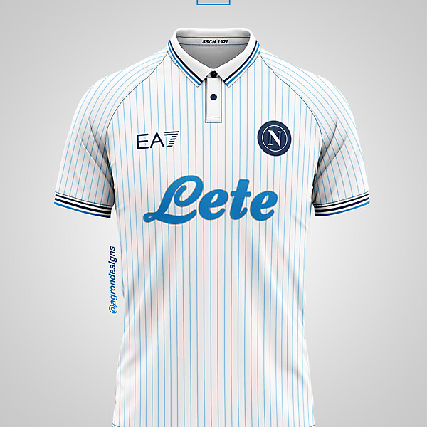 EA7 X NAPOLI AWAY KIT
