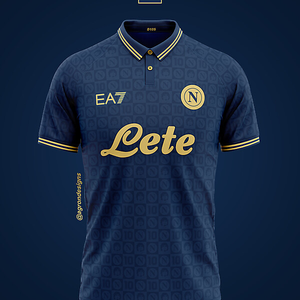 EA7 X NAPOLI THIRD KIT