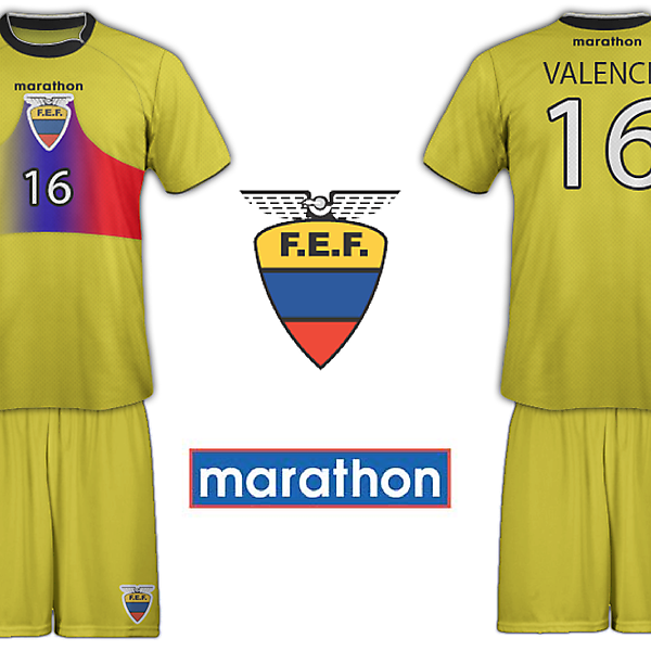 Ecuador Marathon Home Kit