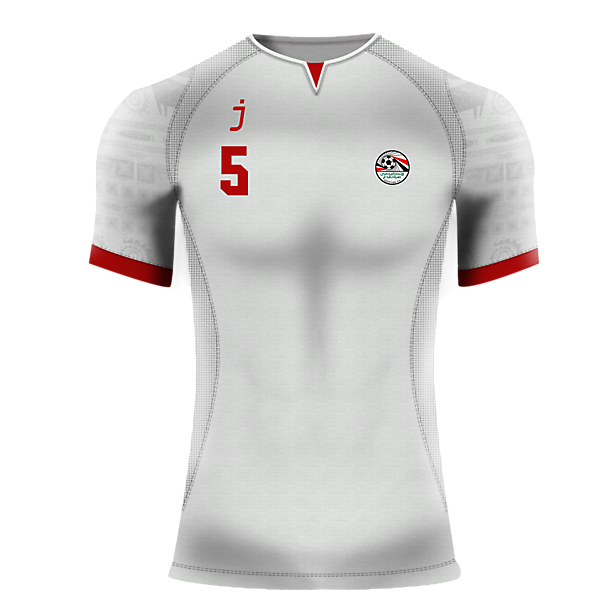 Egypt away jersey by J-sports