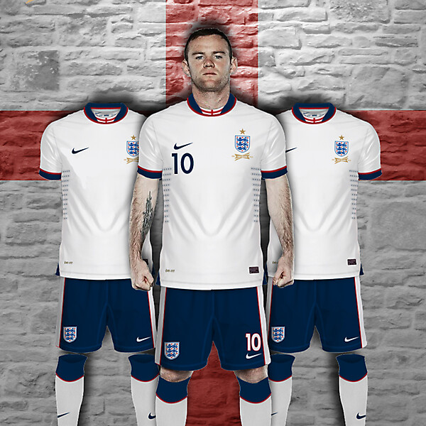 England Home Kit 2013