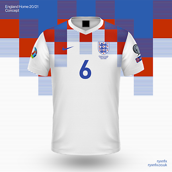 England Home Kit 20/21