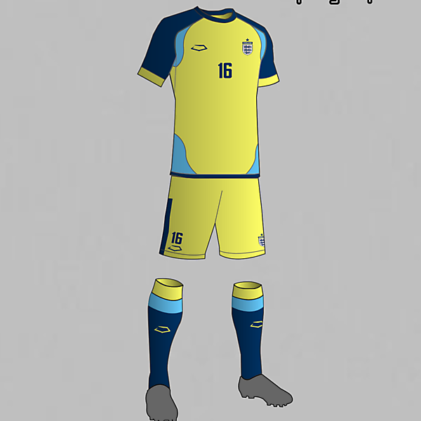 England National Football Team Third Kit 2016