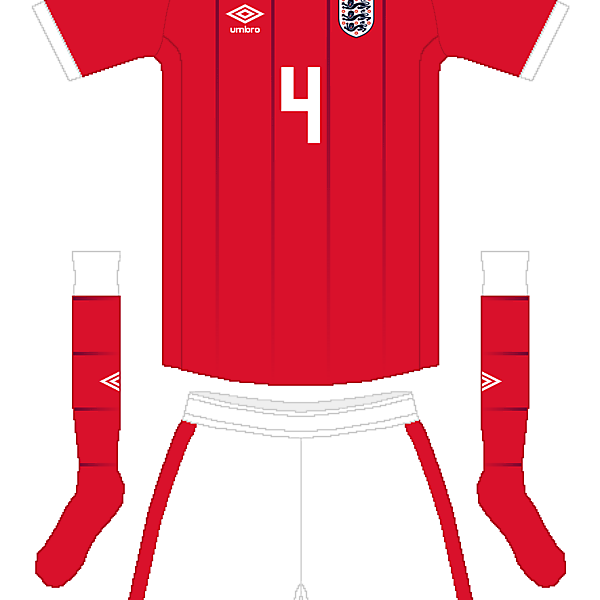 England Umbro Away Kit
