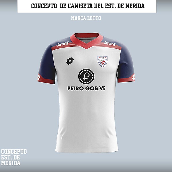 Estudiantes de Mérida - Concepto de camiseta 