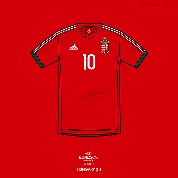 Euro 2016 - adidas Hungary Home