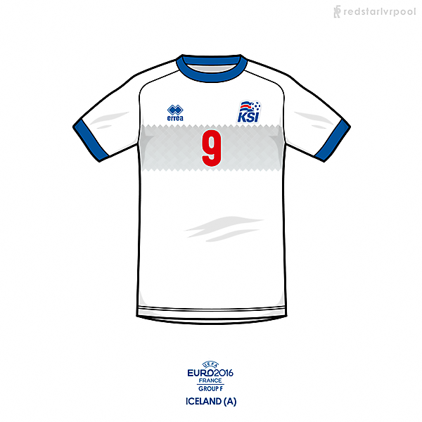 Euro 2016 - Errea Iceland Away