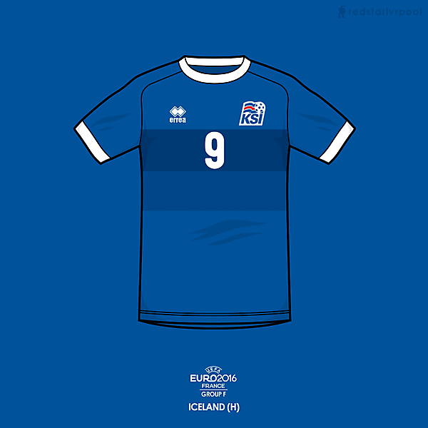 Euro 2016 - Errea Iceland Home