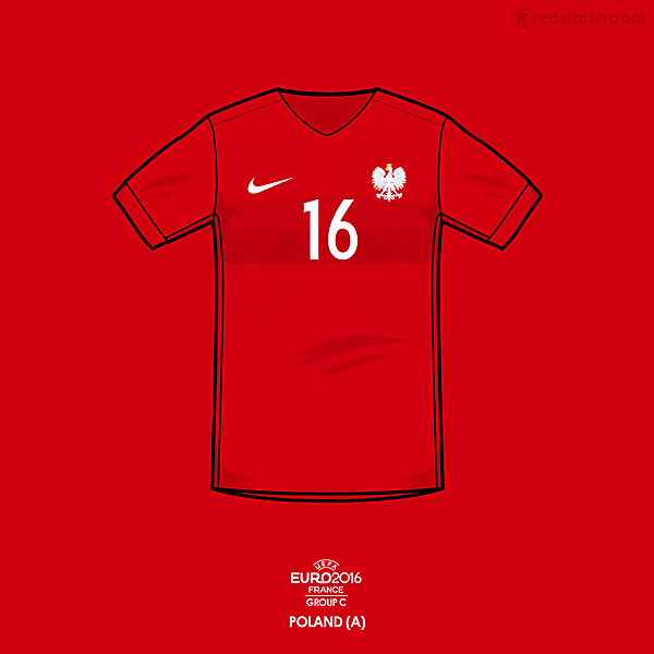 Euro 2016 - Nike Poland away