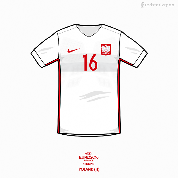 Euro 2016 - Nike Poland home