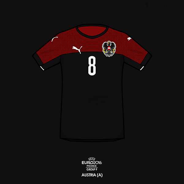 Euro 2016 - Puma Austria Away