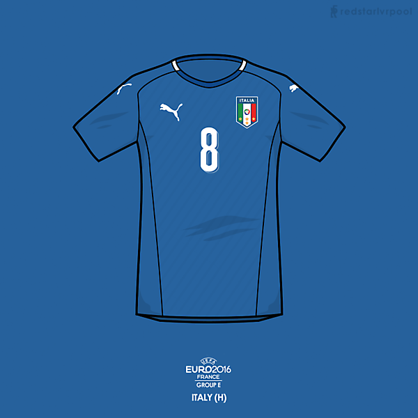 Euro 2016 - Puma Italy Home
