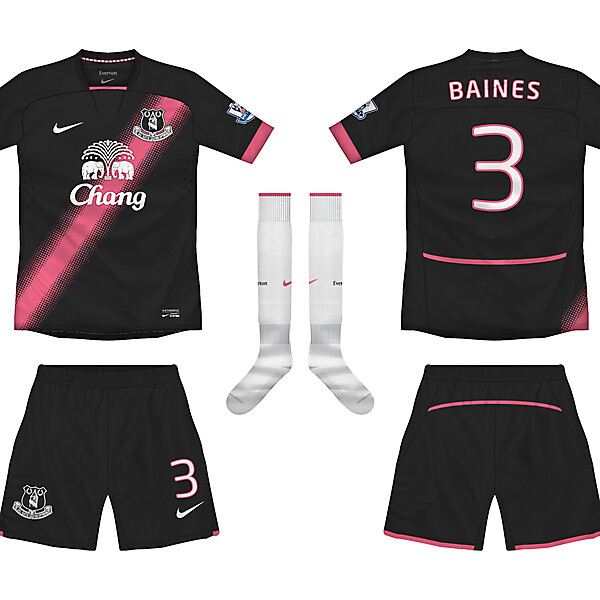 Everton away 13-14