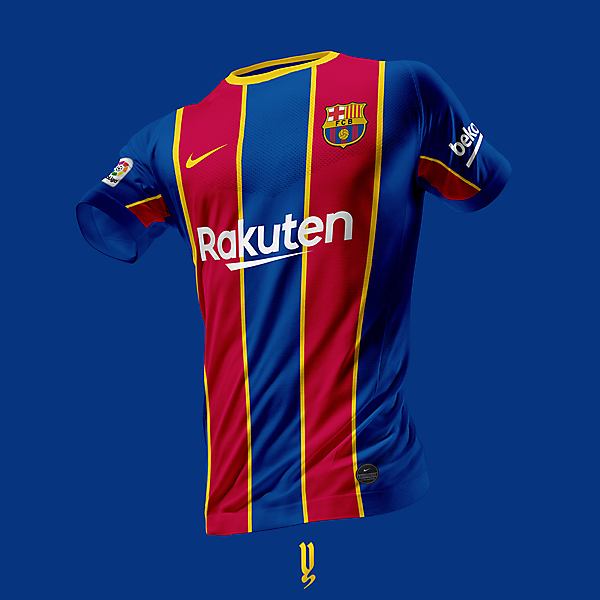FC Barcelona 20-21 Nike Home Kit
