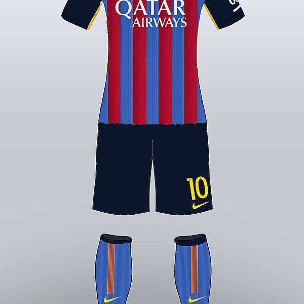 FC Barcelona 2017/18 Home Kit