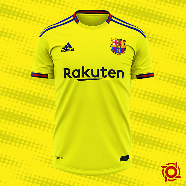 FC Barcelona Away Jersey Concept