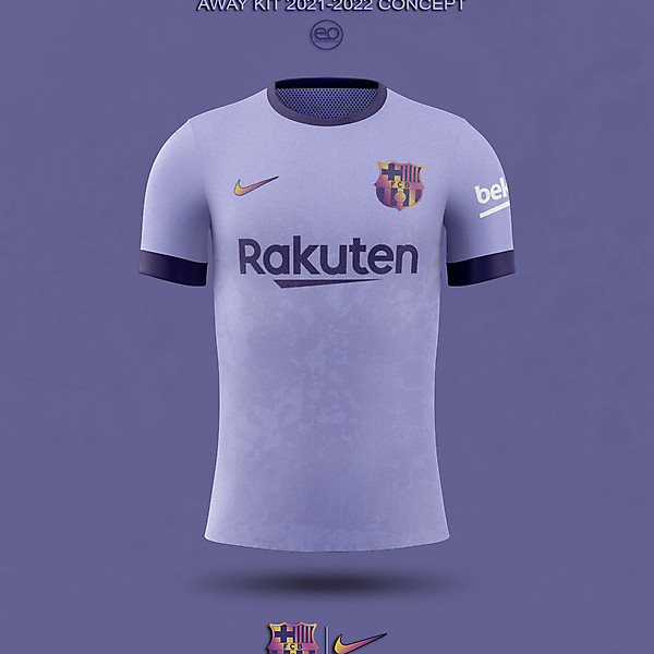 FC Barcelona AWAY Kit Concept 2021-2022 