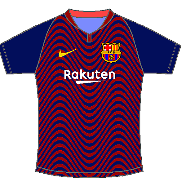FC Barcelona home kit by #Sportix