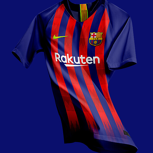 FC Barcelona Home Kit Concept