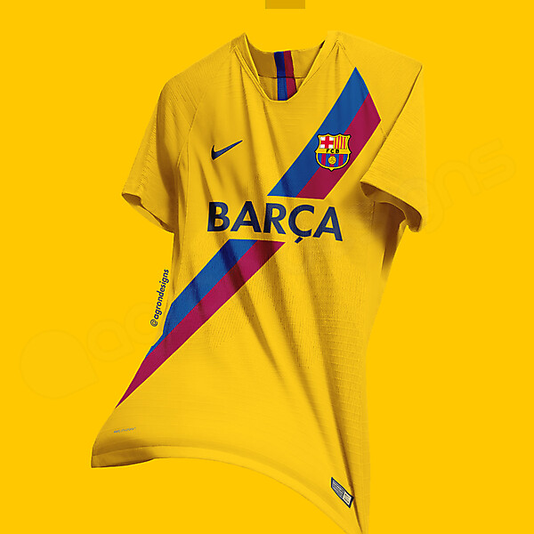 Fc Barcelona Sash Kit Concept