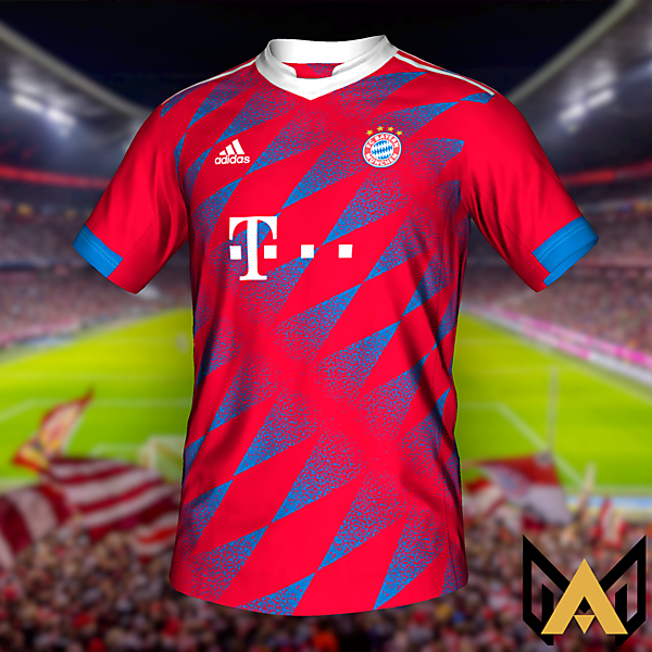 FC Bayern Munich home shirt concept