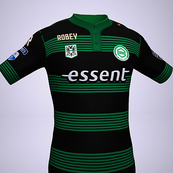 FC Groningen Away Shirt Robey 2015 / 2016 by Sceafa