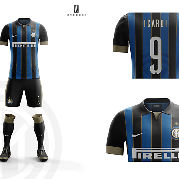 FC Internazionale HOME Kit 2016-17 | Concept/Unofficial
