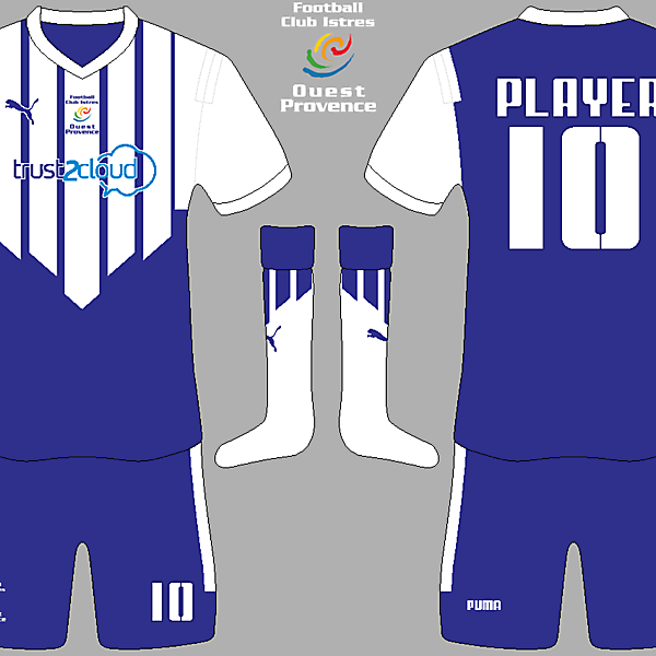 FC Istres Home Kit