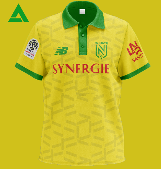 FC Nantes 2021 Home Kit