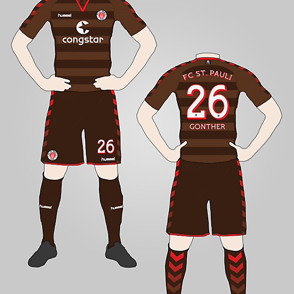 FC St. Pauli Home Kit