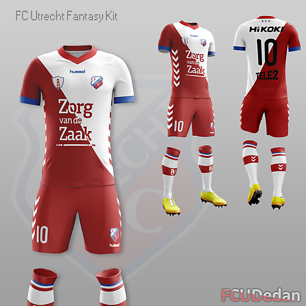 FC Utrecht Fantasy Home Kit Design