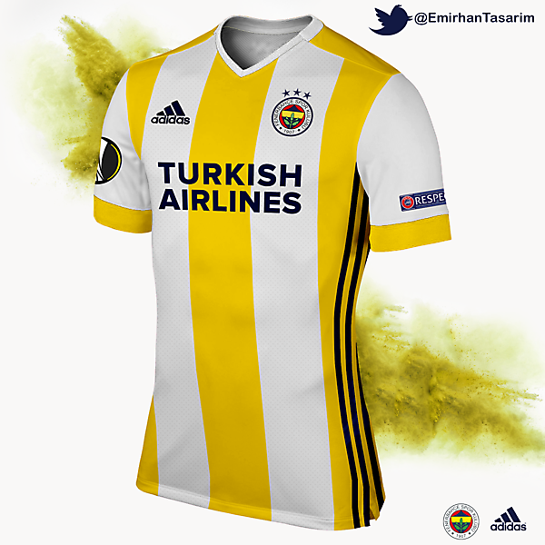Fenerbahçe 16/17 Away Kit Design