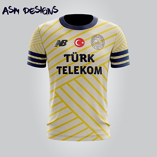 Fenerbahçe S.K. 2018 New Balance Away Kit 